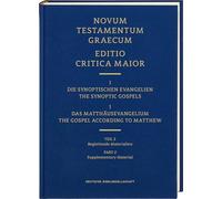 Novum Testamentum Graecum: The Gospel According to Matthew, Accompanying Materials: I.1/2