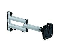 Novus - 1.1 TSS Folding arm 3 Monitor Arm, 75 x 75,100 x 100 mm, Antracite, Argento, -35 - 35° - SPEDIZIONE GRATUITA
