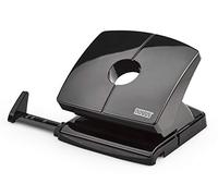 Novus B 220 - Perforatrice per carta, 20 fogli, con guida di arresto, in metallo e plastica, 3 pezzi, colore: Nero