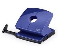 Novus B 220 Paper Hole Punch (20 Sheets, with Stop Rail, Metal/Plastic) Blue, Pa