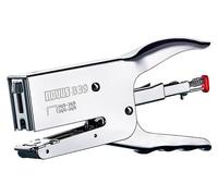 Cucitrice con pinza metallica Novus B 39 - Fine at 50 fogli - Pinzatura chiusa e aperta - Colore chromato