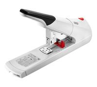 Novus B50 Heavy Duty Stapler 140 Sheet Capacity AntiJam 3 Stapling Depth w/Adjustable Guide Staple Bypass German Engineered (023006