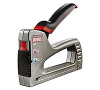Novus Graffatrice manuale J-25 - Spillatrice professionale piccola in metallo con sistema di caricamento dal basso, sblocco di sicurezza per graffe da 4-10 mm
