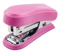 Novus - Mini cucitrice con 320 punti, 24/6, 12 fogli, colore: Rosa