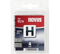 Novus Office 105107900 Graffette - 2000 pezzi Novus 042-0368 tipo 37/4 extra du