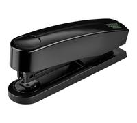 Novus B 2 re+new - Cucitrice in metallo con parte superiore in plastica riciclata sostenibile, 25 fogli, 200 graffette, colore: Nero