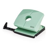 NOVUS Perforatore B220 Color ID 2.0 (potenza di 20 fogli, guida di arresto a scatto fisso, parti funzionali in metallo), colore menta