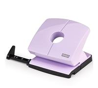 NOVUS Perforatrice B220 Color ID 2.0 (capacità di 20 fogli, fermo fermo binario, parti funzionali in metallo), colore: viola