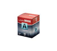 NOVUS Set di graffette a filo sottile 5000pz., Modello A, Profondità inserimento graffette max: 10mm Quantità:5000