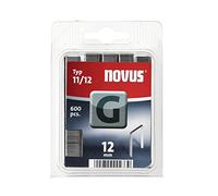Novus Punti Metallici G 11 12 mm, 600 Pezzi