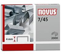 Novus - Punti per cucitrice NOVUS 7/45, in acciaio, zincati