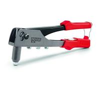 Novus Rivettatrice N 10 con set rivetti - Kit di 15 inserti filettati in alluminio ciechi per A2.5, A3, A4 e A5 con molla di richiamo per l'utilizzo ad una mano