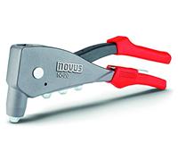 Novus Rivettatrice per rivetti ciechi N 20 - Impugnatura ergonomica per lavori ad una sola mano - Pinza rivettatrice in alluminio per rivetti in acciaio e rame