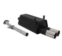 Novus scarico sportivo Gruppo N 2 X 76 mm RL di design