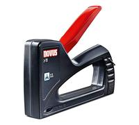 Novus Spillatrice J - 11 Creative, Tacker di alloggiamento in plastica ABS, sotto carico meccanica con sicurezza, Maniglia di blocco Sblocco, KLAMMER Finestrella e gancio per cintura, 030 - 0436