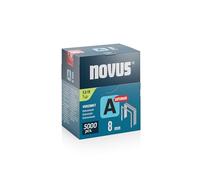 Novus Tools 042-0762 - Morsetto a filo fine, tipo 53, 8 mm, colore: Grigio