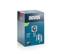 Novus Tools 042-0768 - Morsetto a filo piatto G tipo 11, 12 mm, colore: Grigio