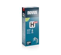 Novus Tools 042-0770 - Morsetto a filo fine H tipo 37, 6 mm, colore: Grigio