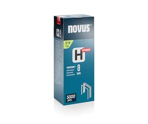 Novus Tools 042-0771 - Morsetto a filo fine H tipo 37, 8 mm, colore: Grigio