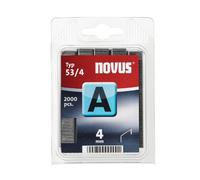 Novus Tools 042-0772 - Morsetto a filo fine, tipo 53, 4 mm, colore: Grigio