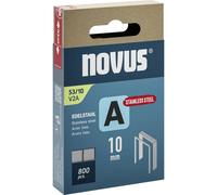 Novus Tools 042-0779 - Morsetto a filo fine, tipo 53, 10 mm, colore: Grigio