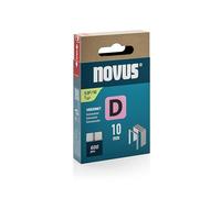 Novus Tools 042-0790 - Morsetto a filo piatto D tipo 53F, 10 mm, colore: Grigio
