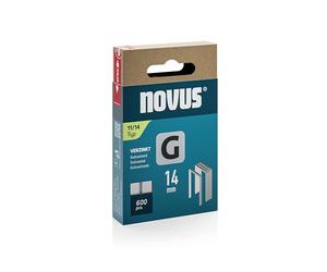 Novus Tools 042-0799 - Morsetto a filo piatto G tipo 11, 14 mm, colore: Grigio