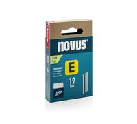 Novus Tools 044-0090 Chiodo Tipo J, Grigio, 19 mm