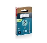 Novus Tools Rivetti ciechi in acciaio Ø 4,0 mm, lunghezza 10 mm, 30 rivetti, lunghezza morsetto 5,0 - 6,5 mm, ideale per il fissaggio e il collegamento rivetto di lamiere d'acciaio