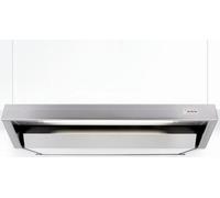 Novy 552.090 - Cappa aspirante in acciaio inox, altezza 17 cm, larghezza 90 cm, lunghezza 51,8 cm