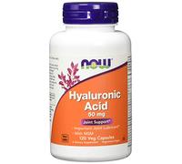 NOW 50Mg Acido Ialuronico Con Msm 120 Veg Capsule - 120 g