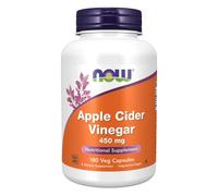NOW FOODS Apple Cider Vinegar 450 mg 180 Capsule Aceto di Mele - VITAMINE