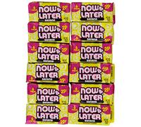 Now and Later Banana Flavored Candy Twenty Four 6-piece Bars (22.32Oz) by Now and Later