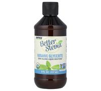 NOW Foods Stevia Glycerite Liquid Extract, 8 Ounce Bottle