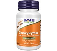 NOW ChewyZymes, 90 compresse masticabili Compresse masticabili con miscela di enzimi, integratore alimentare