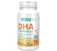 NOW DHA Kids masticabili (Omega-3), 100 mg, 60 capsule masticabili
