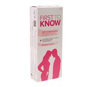 Now Diagnostics Europe FIRST TO KNOW TEST DI GRAVIDANZA 2 PEZZI