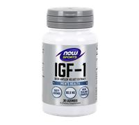 NOW Estratto di velluto di corna di cervo IGF-1, 30 losanghe masticabili