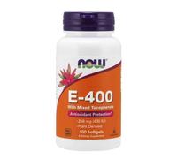 NOW FOOD E-400 NATURALE CON TOCOFEROLI MISTI 100 SOFTGELKAP