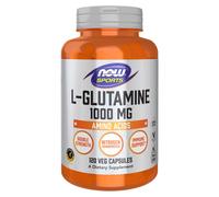 Now Foods Integratore L-Glutammina Double Strength 1000 mg 120 capsule vegetali