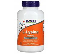 NOW Foods L-Lisina 500mg. - 250 capsule