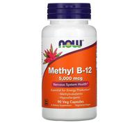 Metil B-12 5000 mcg 90 Capsule Vegetali Now Foods