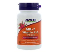 NOW FOOD MK-7 VITAMINA K-2 100 MCG 60 CAPSULE VEGETALI