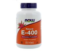 NOW FOOD NATURAL E-400 250 CAPSULE SOFTGEL