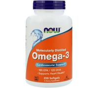 Omega-3 180 EPA / 120 DHA 200 Capsule molli Now Foods