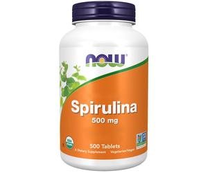 Now Foods, 100% Natural Spirulina, 500mg 500 g