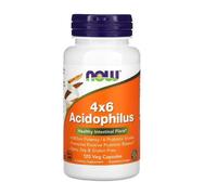 Now Foods Integratore Acidophilus 4X6 - 120 capsule vegetali