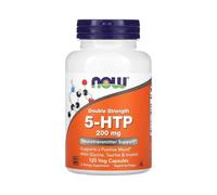 Now Foods 5-HTP Doppia Forza 200 mg - 120 Capsule Vegetali