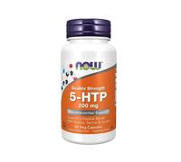 Now Foods 5-HTP Doppia Forza 200 mg - 60 Capsule Vegetali