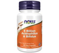 Now Foods, 8 miliardi di Acidophilus & Bifidus, 60 capsule - spedizione lampo